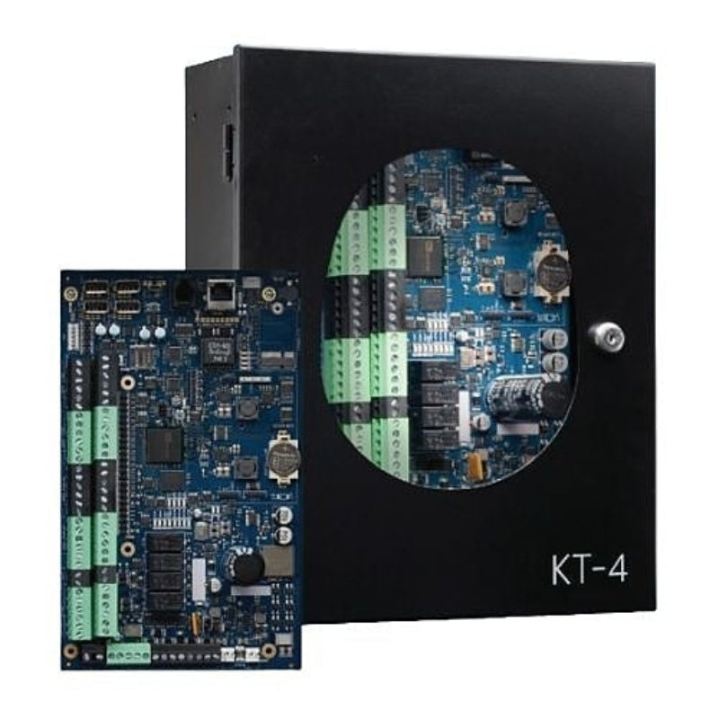 Kantech KT-4 4-Door Access Controller with Metal Cabinet