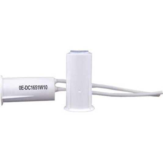 Pack of 10: ADI PRO 0E-DC1651W10 Recessed Press Fit Contact 3/8" Door Contact