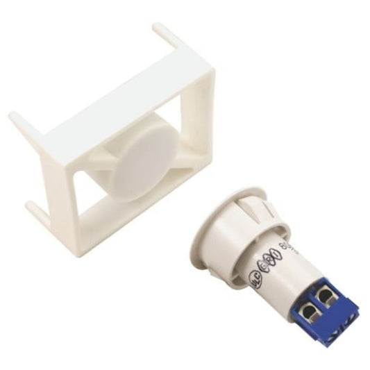 Pack of 10: GRI 8080-TMC-W Door Channel Magnet with 3/4" and 1" Recessed Switch